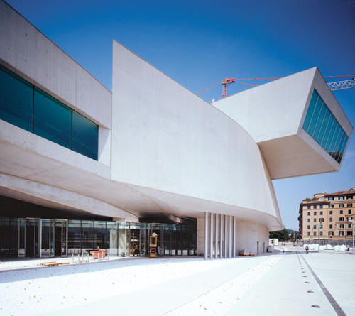 Zaha Hadid, Rom, MAXXI, Museum of Art for the XXI Century, Landeszentrum fr zeitgenssische Knste in Rom