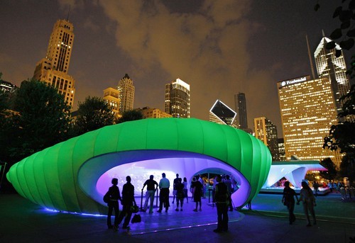 Millenium Park, Chicago, Burnham Pavillon, Zaha Hadid, Ben van Berkel, UN Studio