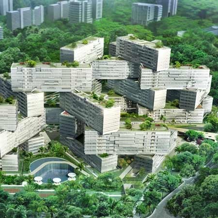 OMA stellen Plne fr Wohnungsbau in Singapur vor