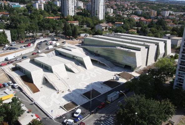 3LHD, Zamet Center, Rijeka, Kroatien, Architektur, Gemeindezentrum