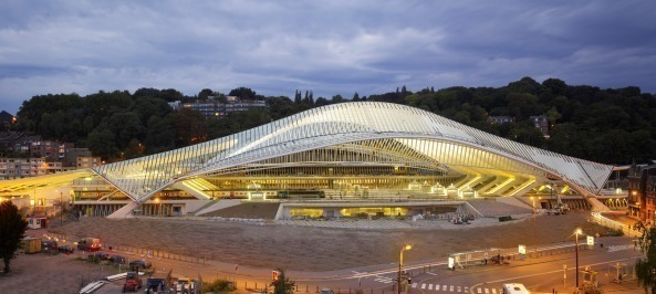Santiago Calatrava, Bahnhof Lüttich