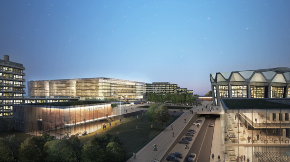Neugestaltung der Zentralachse der Ruhr-Universität Bochum