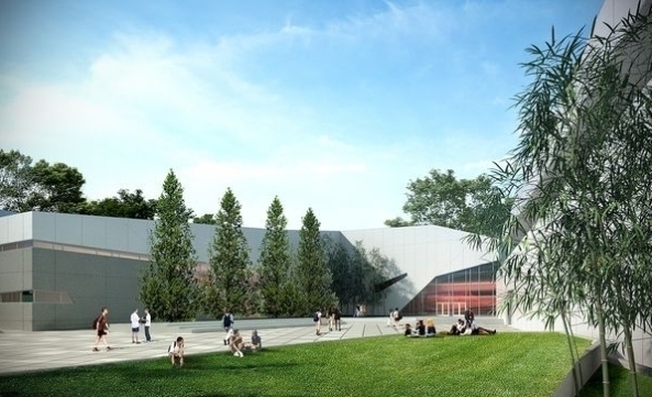 Arquitectonica, Montery Park, East Los Angeles College, Performing and Fine Arts Center