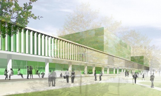 agn bauen Uni-Neubau in Bielefeld
