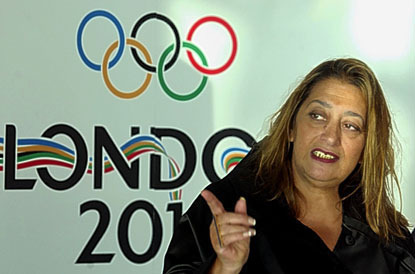 Zaha Hadid, Aquatics Centre, London 2012, Olympiapark Lower Lea Valley