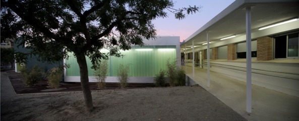 Schulerweiterung, Nug Arquitectos, Spanien