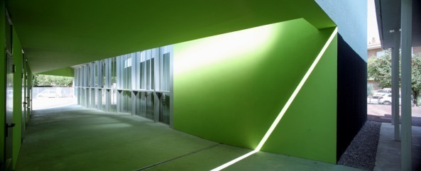 Schulerweiterung, Nug Arquitectos, Spanien
