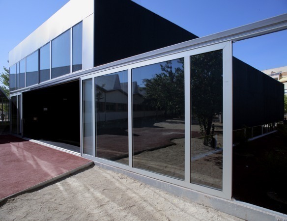 Schulerweiterung, Nug Arquitectos, Spanien