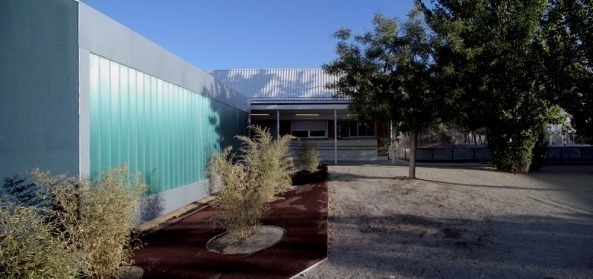 Schulerweiterung, Nug Arquitectos, Spanien