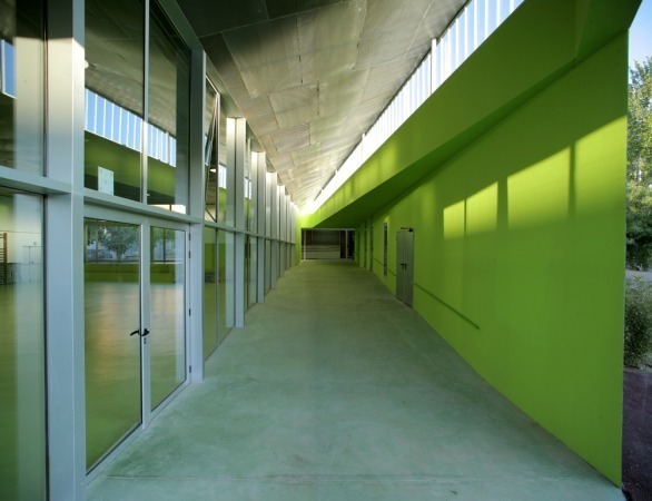Schulerweiterung, Nug Arquitectos, Spanien
