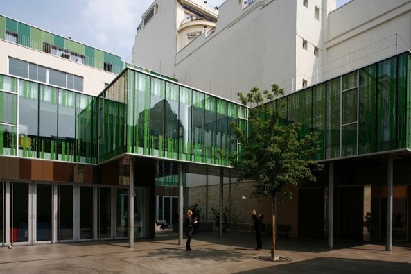 Schule, Paris , Hamonic Masson Architekten