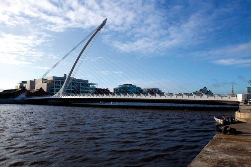 Santiago Calatrava, Samuel Beckett Bridge, Dublin
