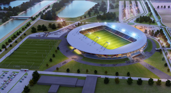 agn planen Stadion in St. Plten