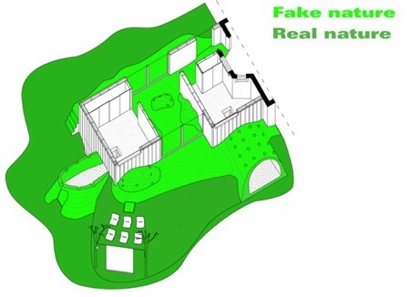 Visiondivision, Anders Berensson, Ulf Mejergren, Hill Hut, Fake Nature/ Real Nature, Stockholm