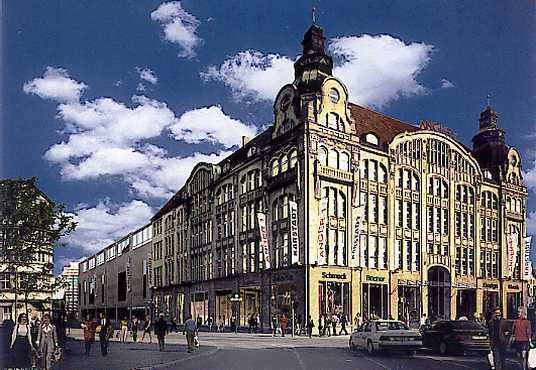 Erffnung der Einkaufsgalerie Anger 1 in Erfurt