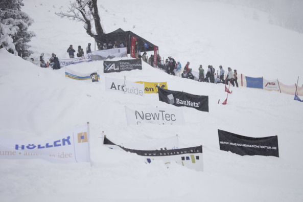 Erschwerte Bedingungen bei Skimeisterschaft GAM open