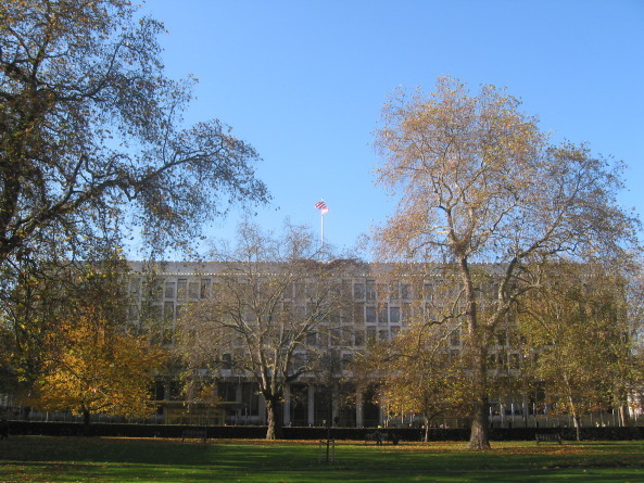 Eero Saarinen, US-Botschaft, London