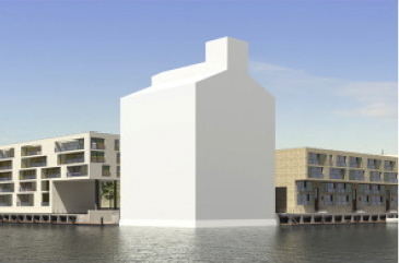 Silo auf der Schlossinsel Harburg, Hamburg, Wohnen auf der Schlossinsel, Tim Hupe Architekten