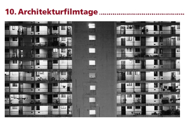 10. Architekturfilmtage in Mnchen