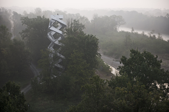 Murturm, Steiermark, Aussicht, terrain, Loenhardt, Mayr, Mur, Grnes Band Europa