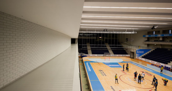 Handball-Arena in Porto fertig