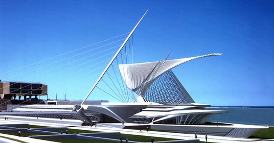 Calatravas Art Museum in Milwaukee erffnet