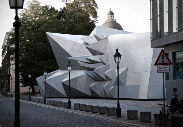 Coop Himmelb(l)au, Coop Himmelblau, Mini-Oper, Mnchen, Marstallplatz, Pavillon 21 Mini Opera Space, Mnchener Opernfestspiele 2010, Bayerische Staatsoper