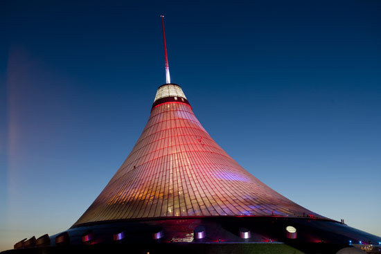 Norman Foster, Zeltkonstruktion, Freizeitzentrum, Astana, Kasachstan