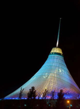 Norman Foster, Zeltkonstruktion, Freizeitzentrum, Astana, Kasachstan