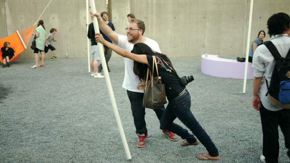 Pole Dance, PS1, New York, SO- IL, Solid Objects, Idenburg, Liu