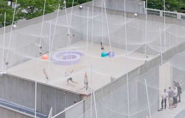 Pole Dance, PS1, New York, SO- IL, Solid Objects, Idenburg, Liu