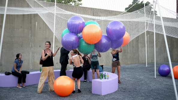 Pole Dance, PS1, New York, SO- IL, Solid Objects, Idenburg, Liu