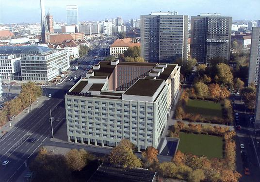 Grundsteinlegung fr Hotelneubau in Berlin