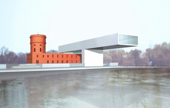 Ingolstadt, Design- und Kunstmuseum, Kavalier Dallwigk, Festung Ingolstadt, Umbau, Lehmann, Provinzposse, Werner, Stefan braunfels