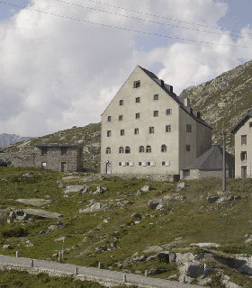 Miller Maranta Architekten, Sankt Gotthard, Altes Hospiz, Schweiz