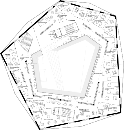 Spiral of Knowledge, ADEPT Architects, Sou Fujimoto, Dalarna University