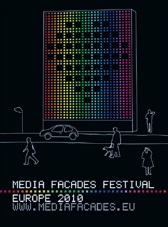 Medienfassaden-Festival an sieben Orten