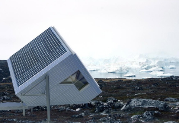 Gletscherhotel in Grönland