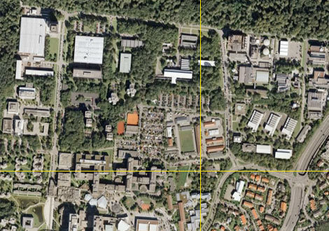 Kinderkrippe Kinderland, Universittsbauamt Stuttgart-Vaihingen und Hohenheim, Wolfgang Roth Architekten, Kita, Kindergarten