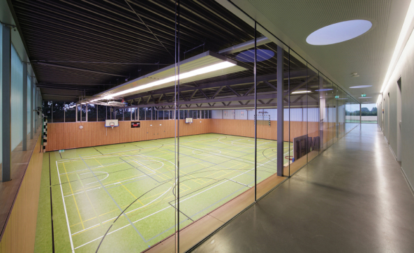 Zweifachsporthalle, Bielefeld Ubbedissen, Architekten Wannenmacher + Mller