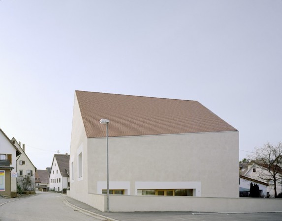 C18Architekten Kaestle Ocker Roeder, Neubau des Katholischen Gemeindehauses St. Laurentius in Rottenburg-Hailfingen, Kirche, Kirchenbau