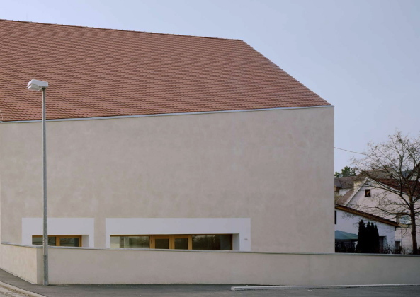 C18Architekten Kaestle Ocker Roeder, Neubau des Katholischen Gemeindehauses St. Laurentius in Rottenburg-Hailfingen, Kirche, Kirchenbau