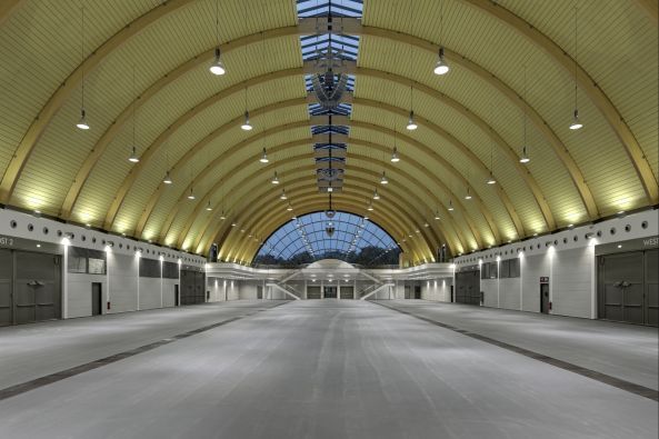 Halle in Bielefeld von gmp eingeweiht
