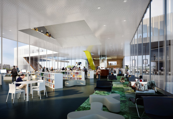 OMA gewinnt Bibliothek in Caen