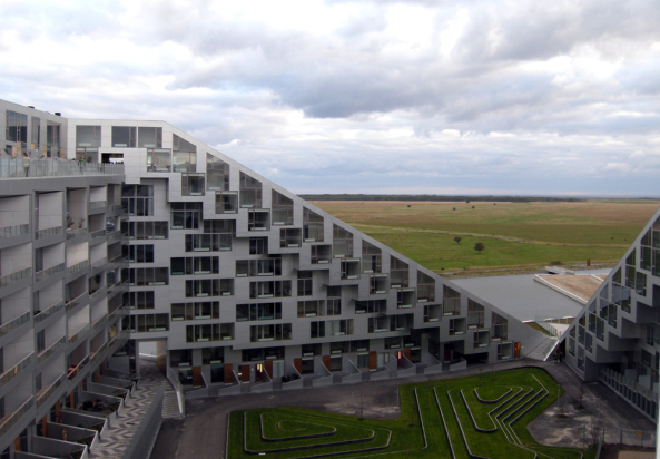 BIG Bjarke Ingels Group, Kopenhagen, 8 House,  8 Tallet, Apartments, restad