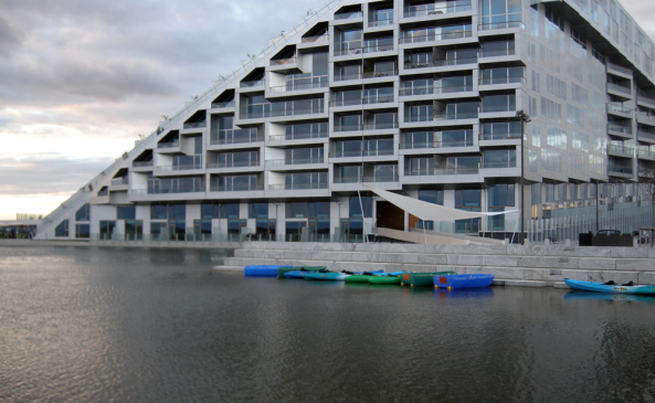 BIG Bjarke Ingels Group, Kopenhagen, 8 House,  8 Tallet, Apartments, restad