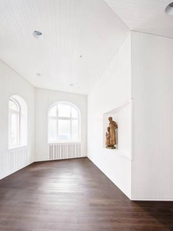 Raumbremse, Pfarreihaus St. Joseph, Zrich, Saarinen+Frei