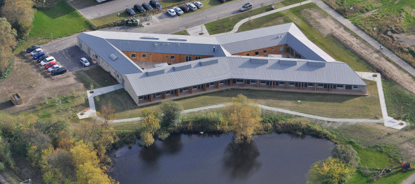 Henning Larsen Architects, Hospiz in Dnemark, Hospice Sndergaard, Mlv, Ballerup, Dnemark