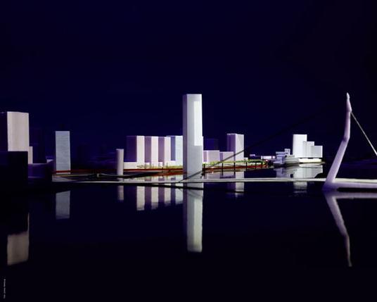 Vier Stdte prsentieren Entwrfe fr Rotterdams Hafenpromenade