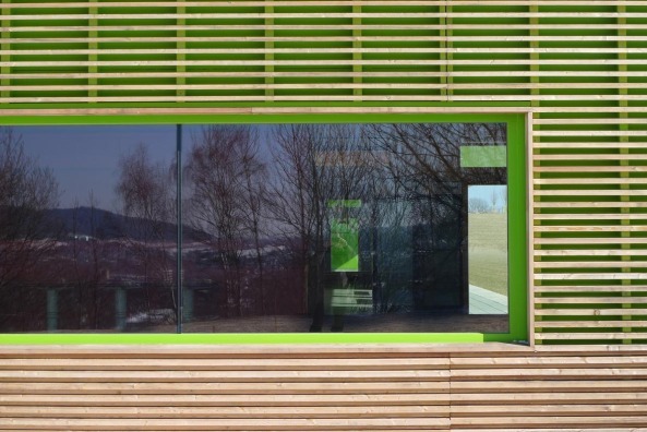 Kersten Kopp Architekten, Sportlergebäude in Hemer, Sauerland, Bundesgartenschau Hemer